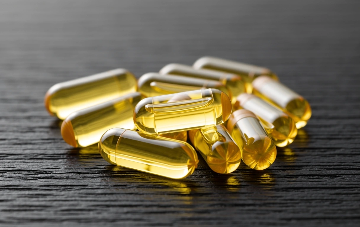 Cápsulas de suplementos de nutrición articular